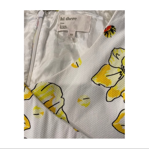 Hi there karen walker sleeveless fit & Flare Dress - Picture 8 of 8